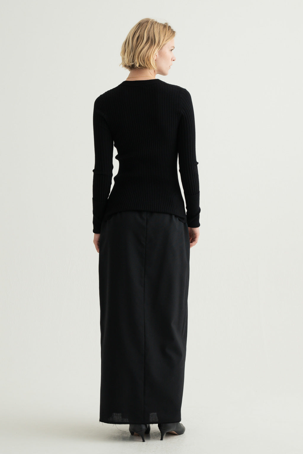 Fluid Wrap Skirt