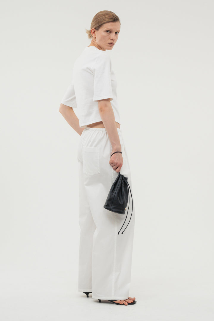 【coming soon】Drawcord Pants / Black
