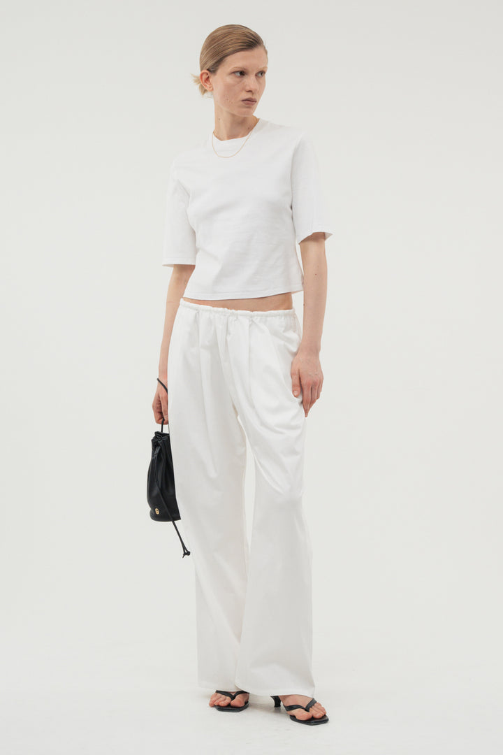 【coming soon】Drawcord Pants / Black