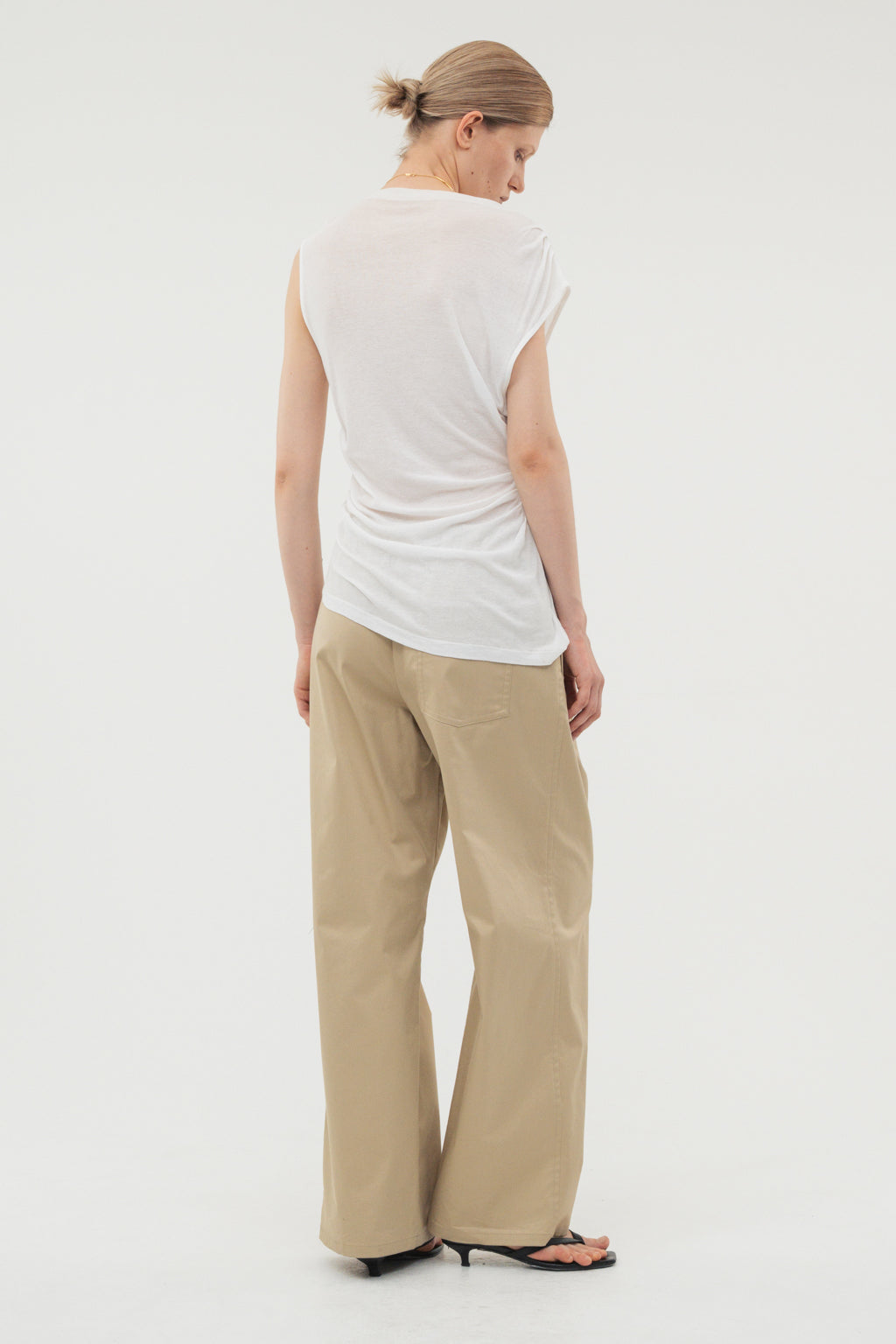 【coming soon】Drawcord Pants / Black