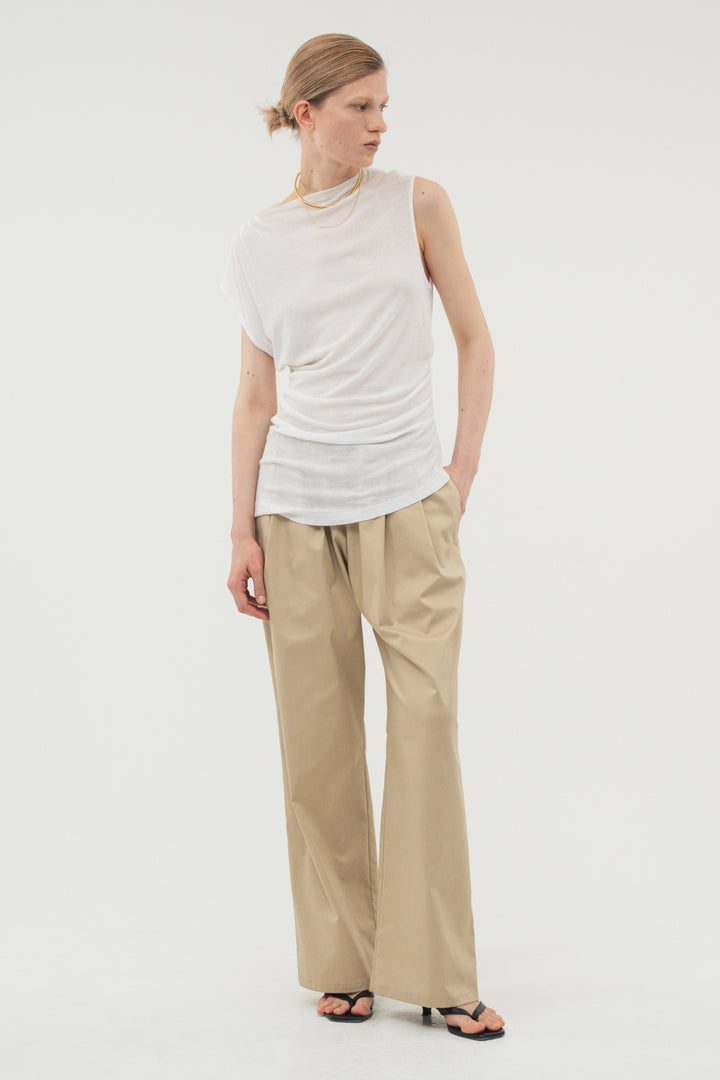 【coming soon】Drawcord Pants / Black