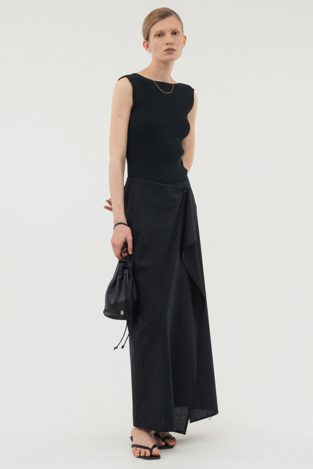 Fluid Wrap Skirt – (im)perf.