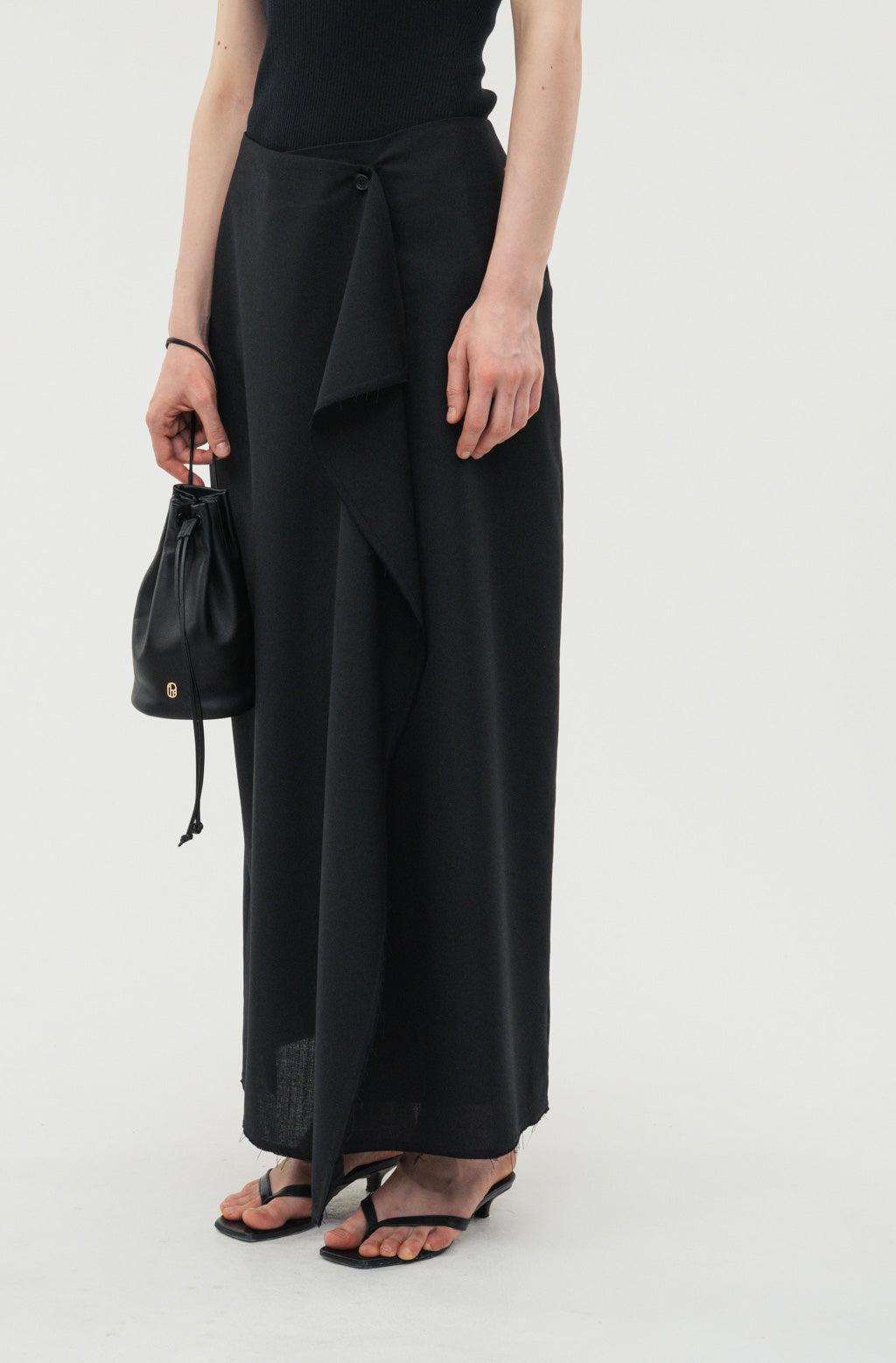 【coming soon】Fluid Wrap Skirt