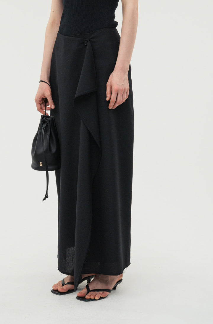 【coming soon】Fluid Wrap Skirt