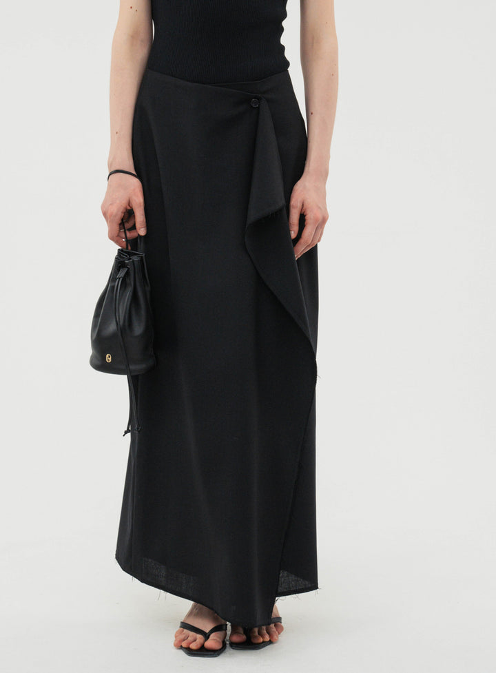 【coming soon】Fluid Wrap Skirt