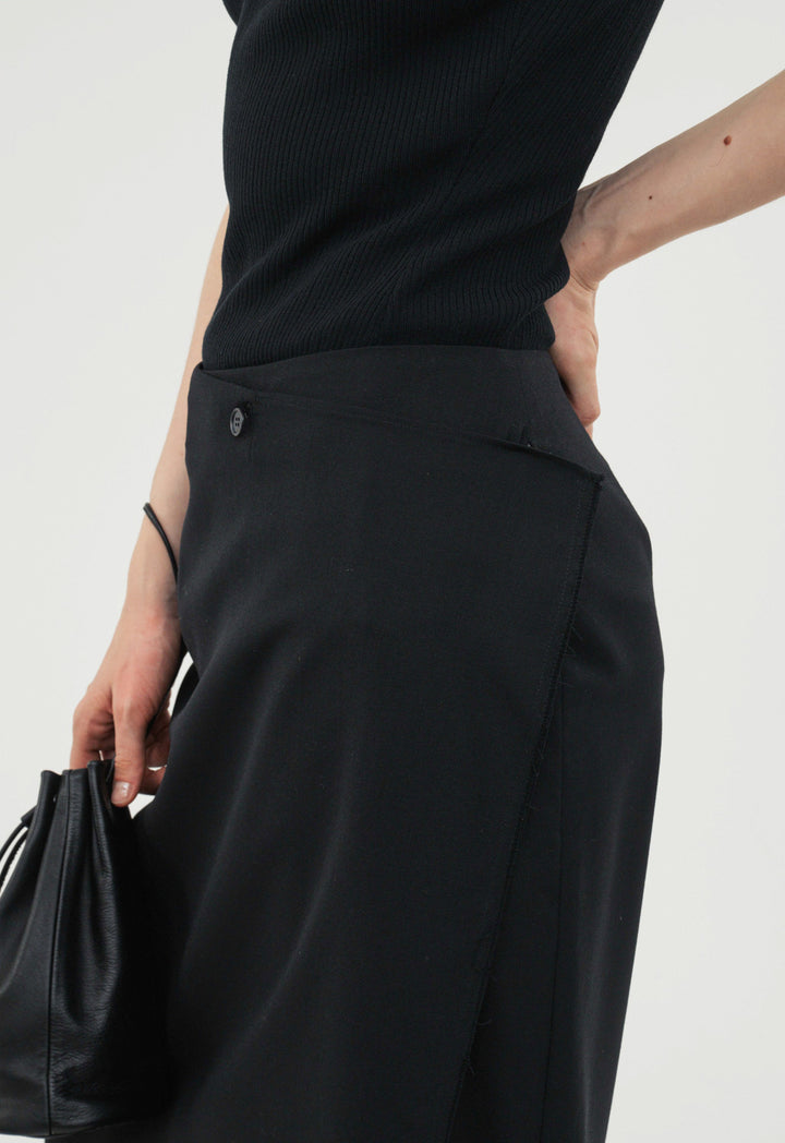 【coming soon】Fluid Wrap Skirt