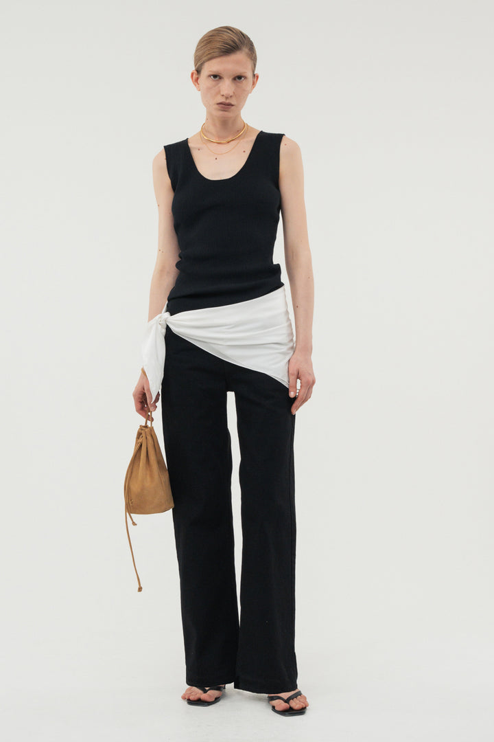 【coming soon】Silk Scarf / White