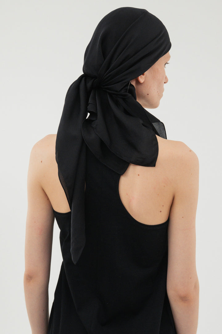 【coming soon】Silk Scarf / White
