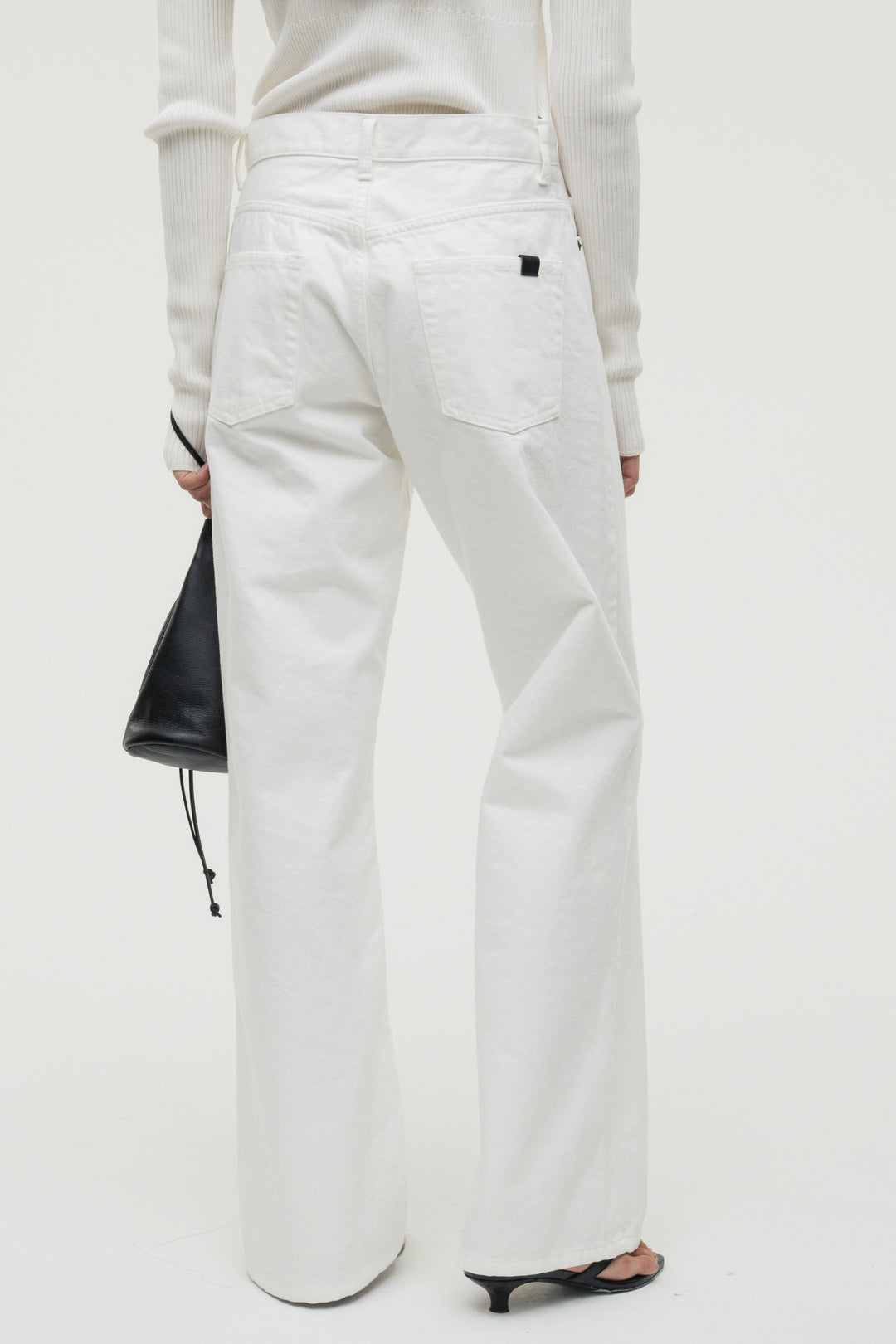 Clean Denim / White