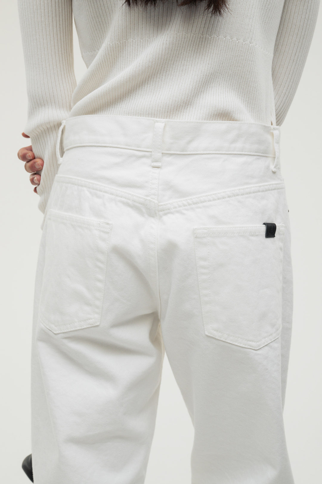 Clean Denim / White