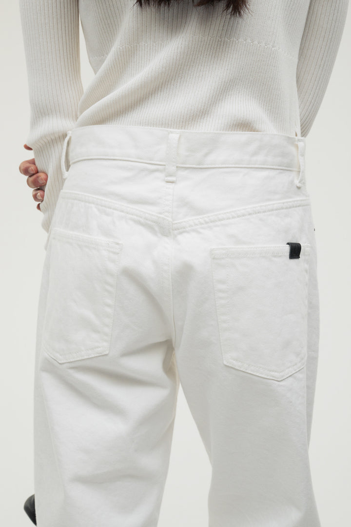 Clean Denim / White