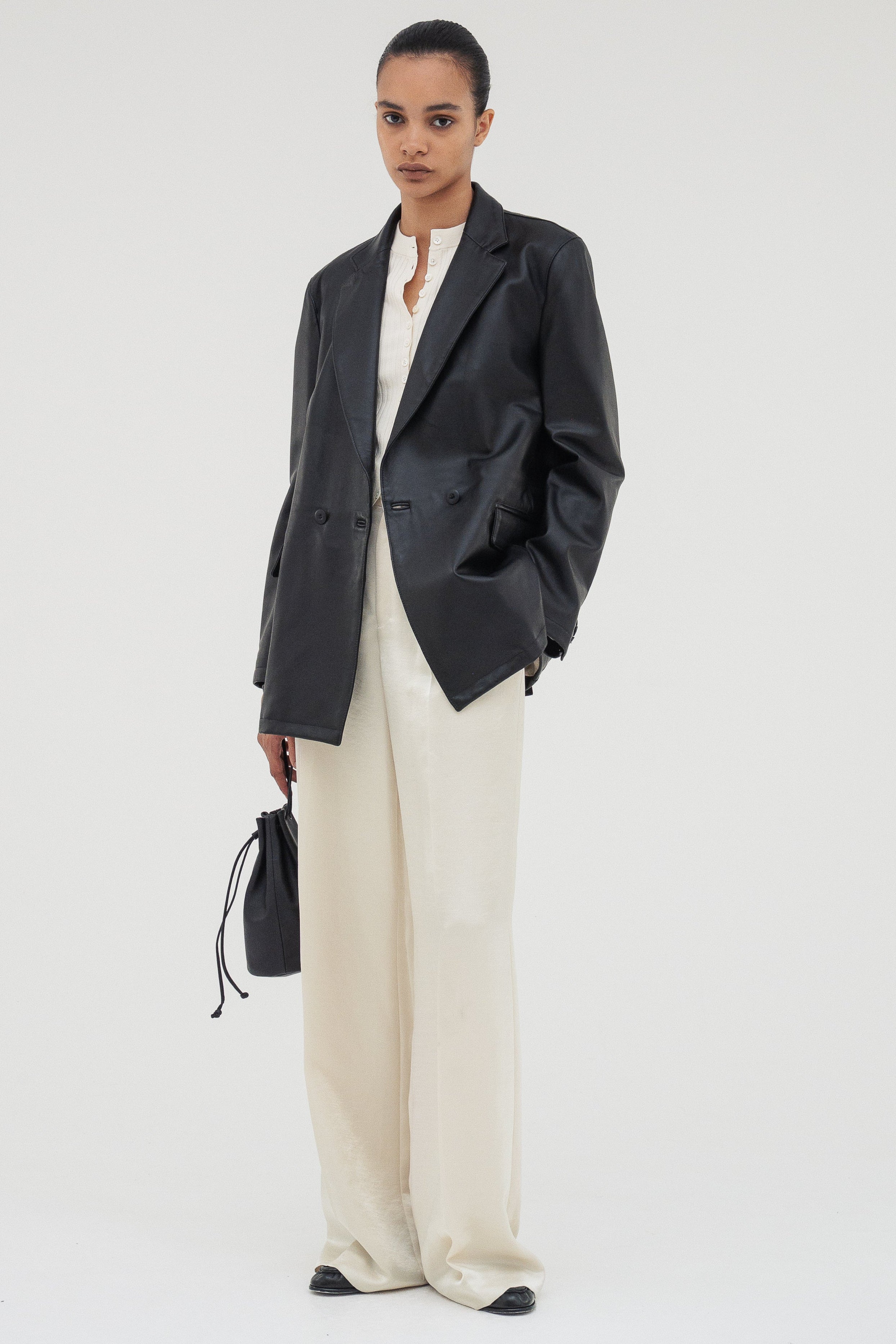 Vintage Satin Pants / Ecru – (im)perf.