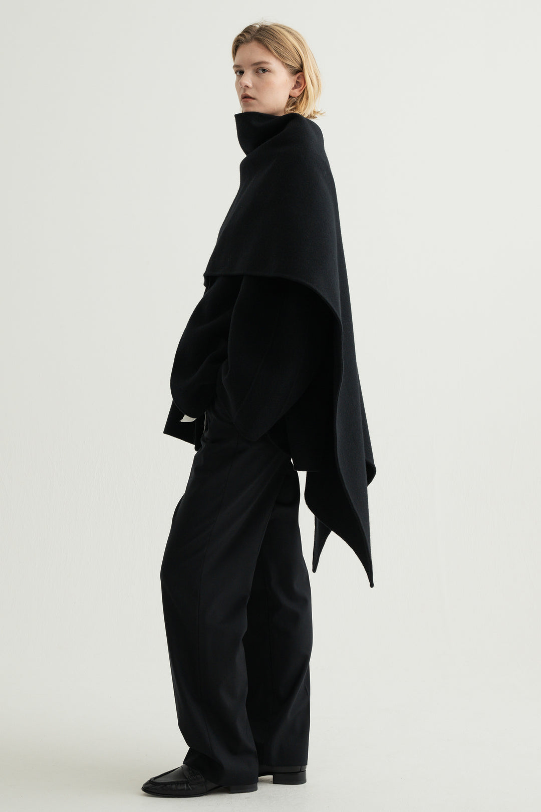 Cashmere Double-Faced Stole