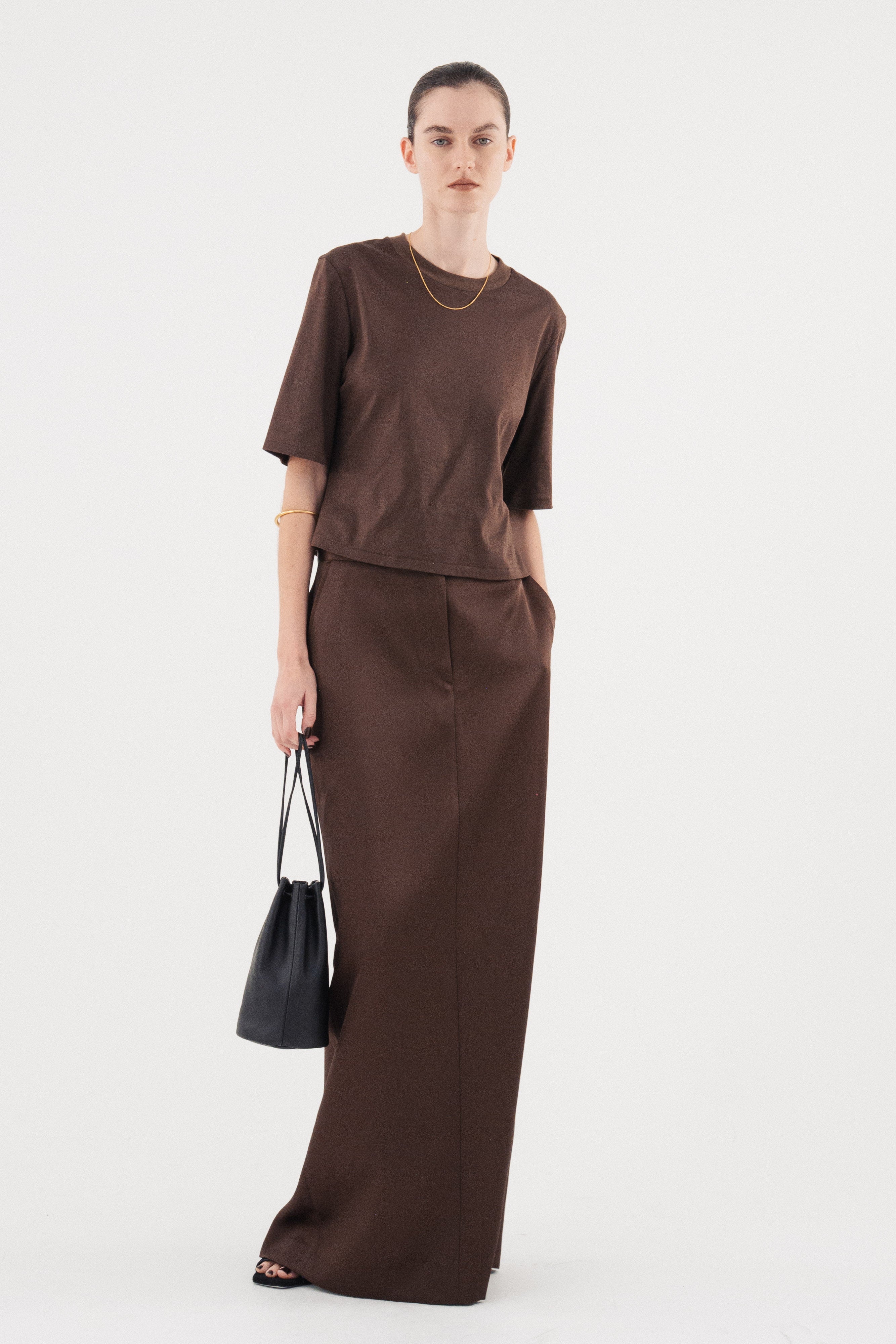 トップス imperf / Carve T-shirts / Brown Carve T-shirts / Brown – (im)perf.