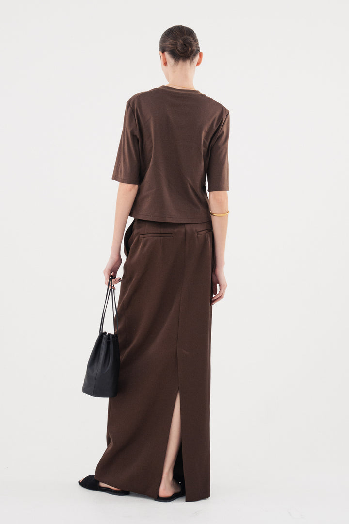 Carve T-shirts / Brown