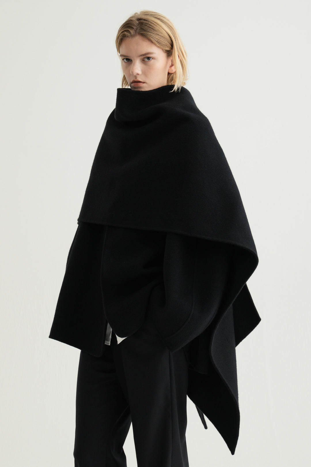 Cashmere Double-Faced Stole