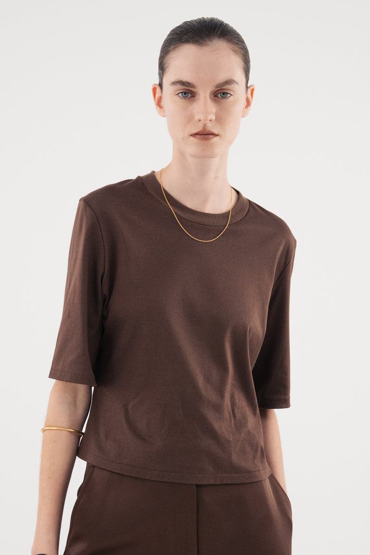 Carve T-shirts / Brown