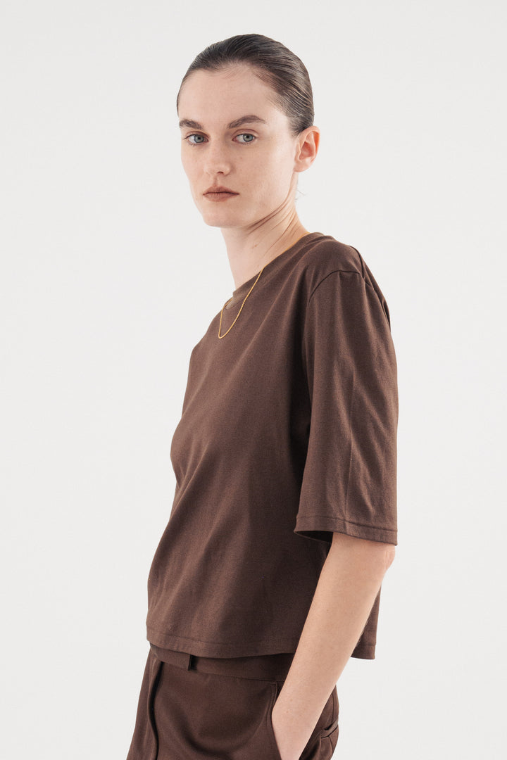 Carve T-shirts / Brown