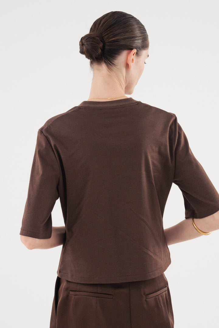 Carve T-shirts / Brown
