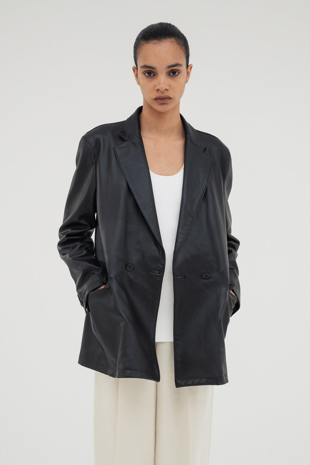 ADORNI×(im)perf. 別注Leather Jacket