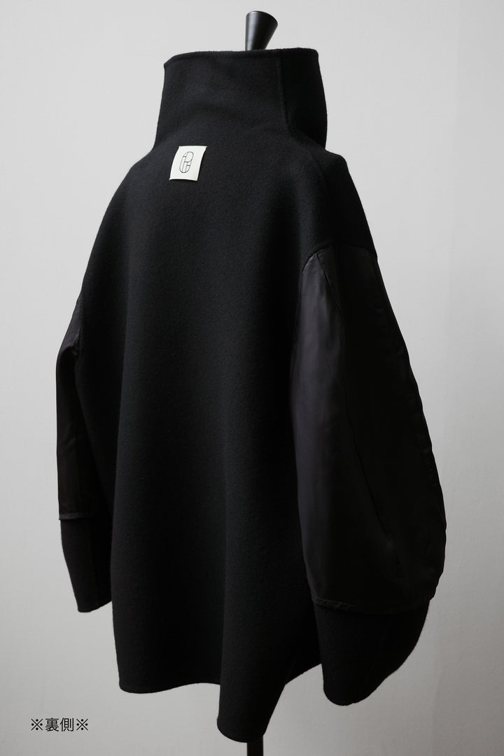 Cashmere Double-Faced Short Coat