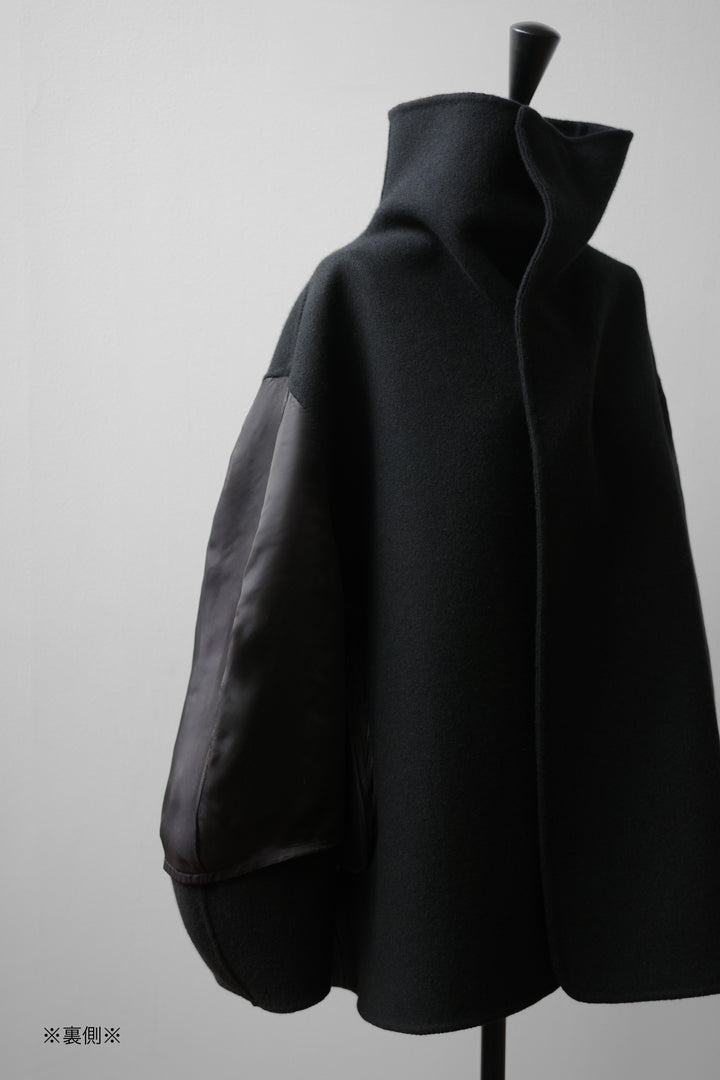 Cashmere Double-Faced Short Coat