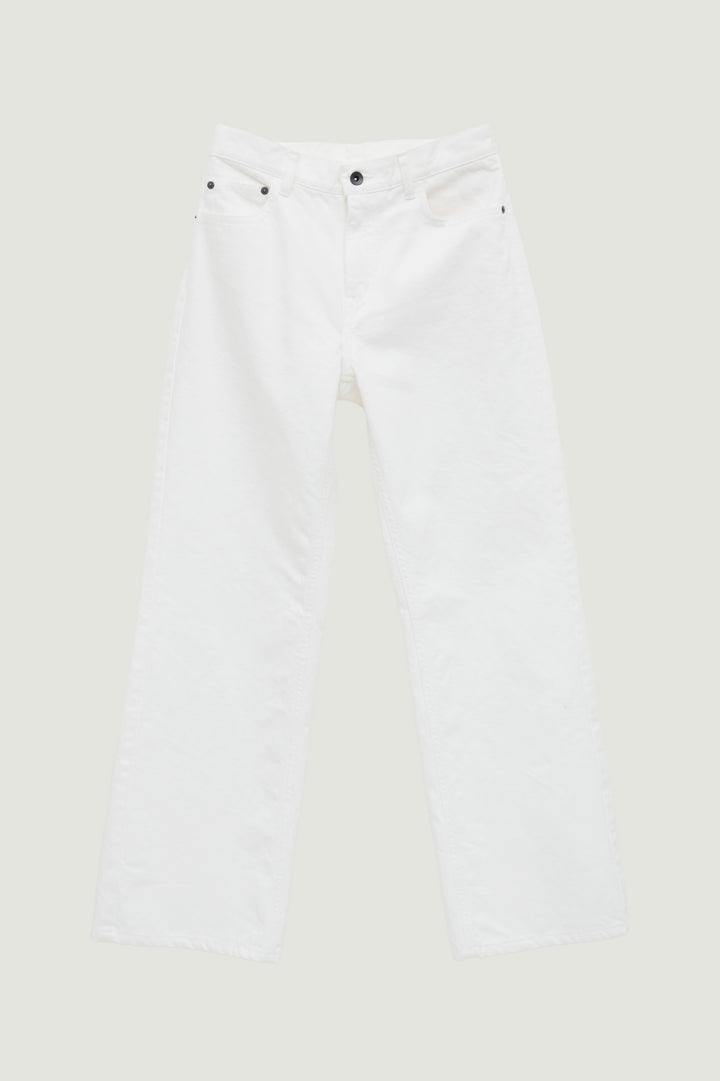 Clean Denim / White