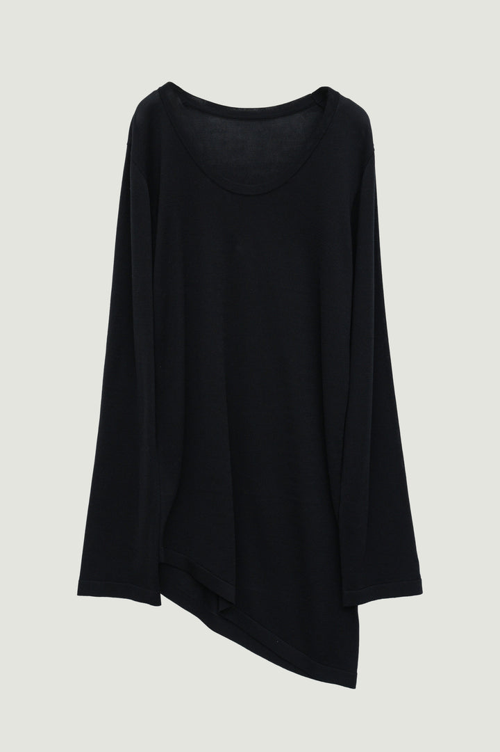 Silk Drape Knit / Black