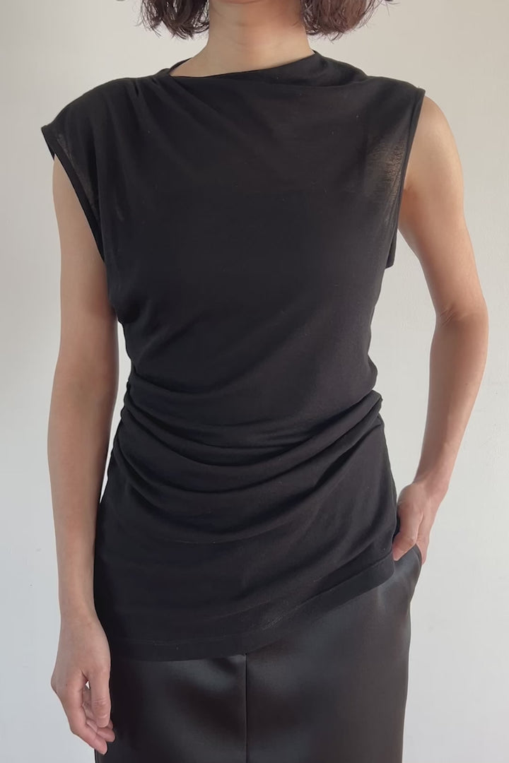 Drape Cut&Sew / Black
