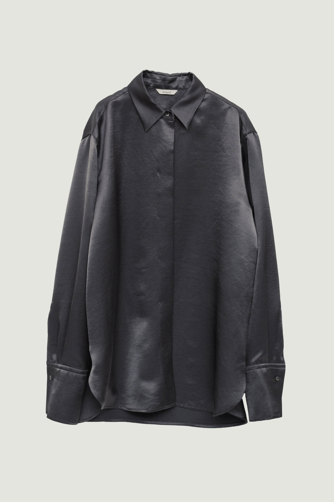Vintage Satin Shirts / Grey