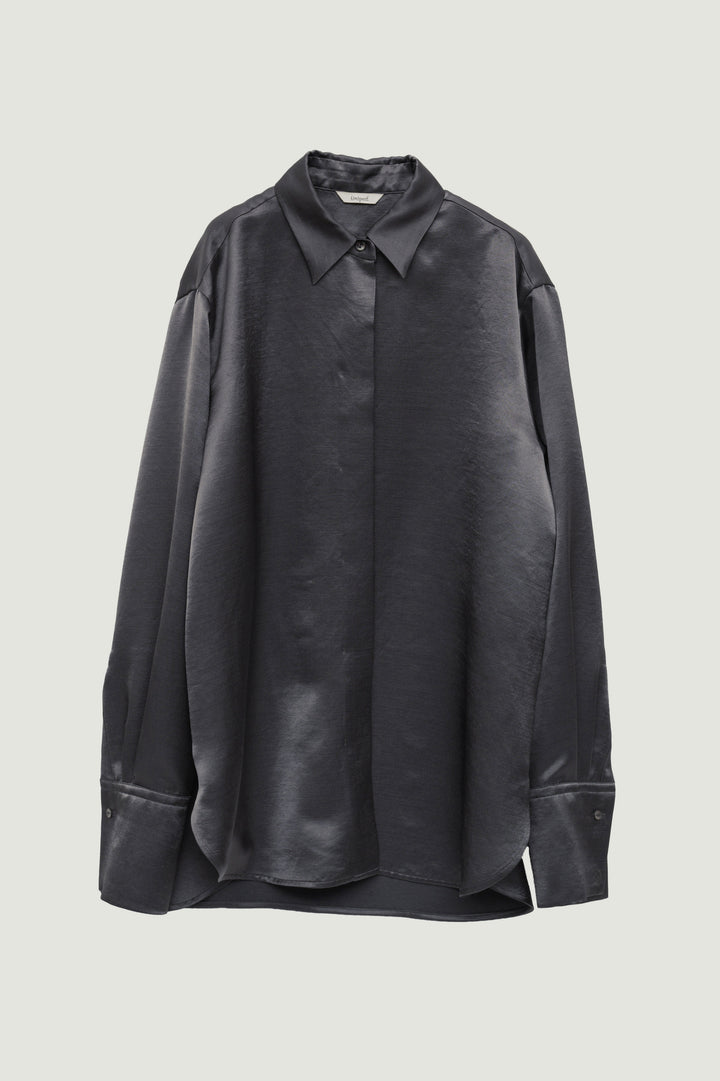 Vintage Satin Shirts / Grey